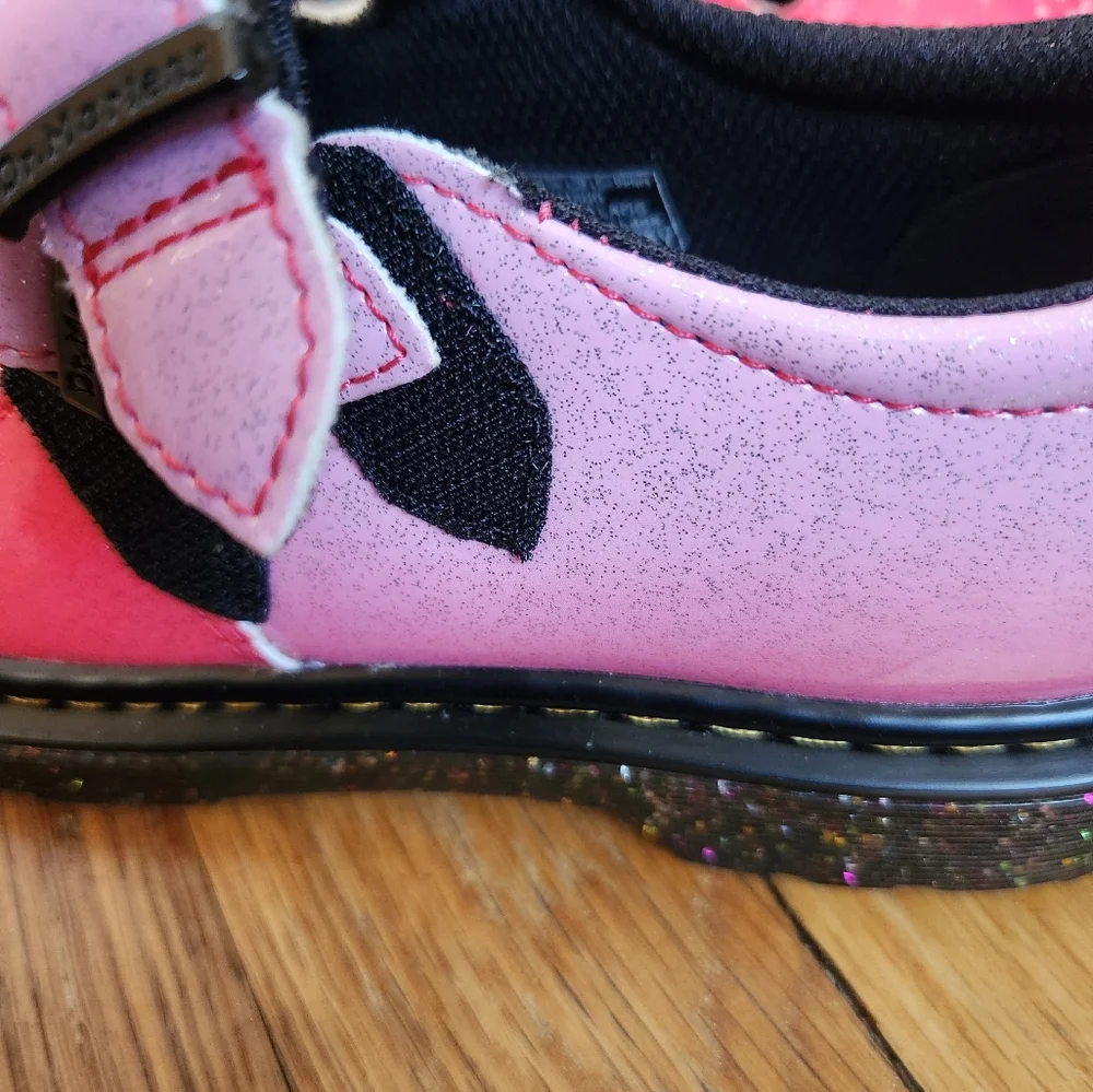 Dr. Martens 31600 Pink Mary Jane Shoes